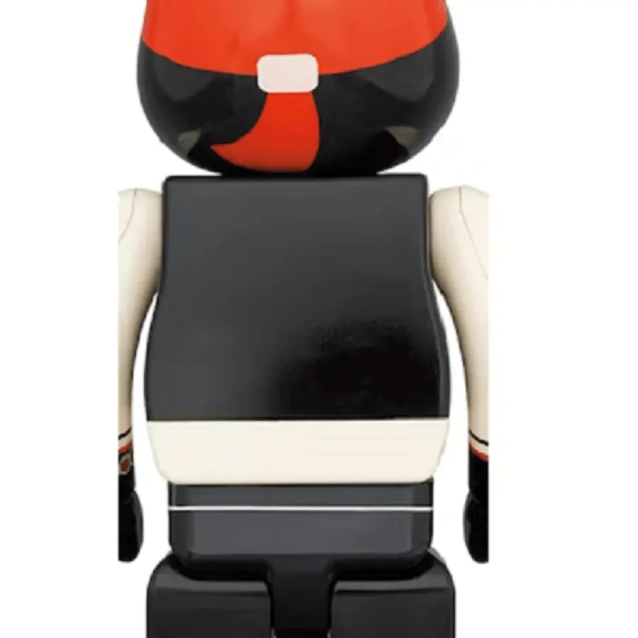 Alternative view of Mô Hình Bearbrick Anna Sui 400% Red And Beige