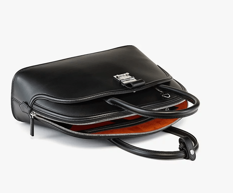 Túi MCM Anna Tote in Spanish Leather MWTBSNN03BK001 - Ảnh 4