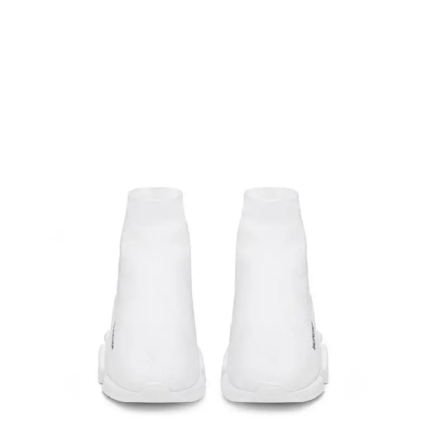 Giày Balenciaga Speed Trainer Mid 'Triple White' 458653-W05G0-9000 - Ảnh 4