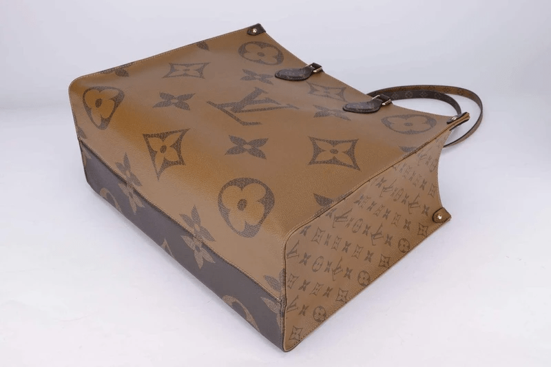 Túi Louis Vuitton OnTheGo GM Monogram Canvas 'Black and Brown' M45320 - Ảnh 3