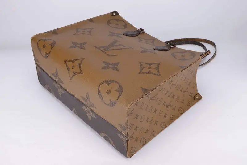 Túi Louis Vuitton OnTheGo GM Monogram Canvas 'Black and Brown' M45320 - Ảnh 3