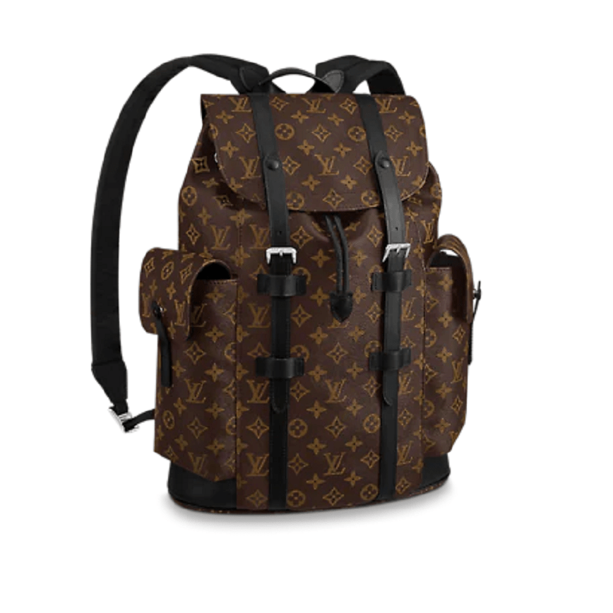 Balo Louis Vuitton Christopher Backpack Monogram Macassar M43735