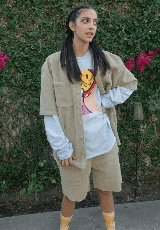 Áo Drew House Lollipop LS Tee Light Blue - Ảnh 2