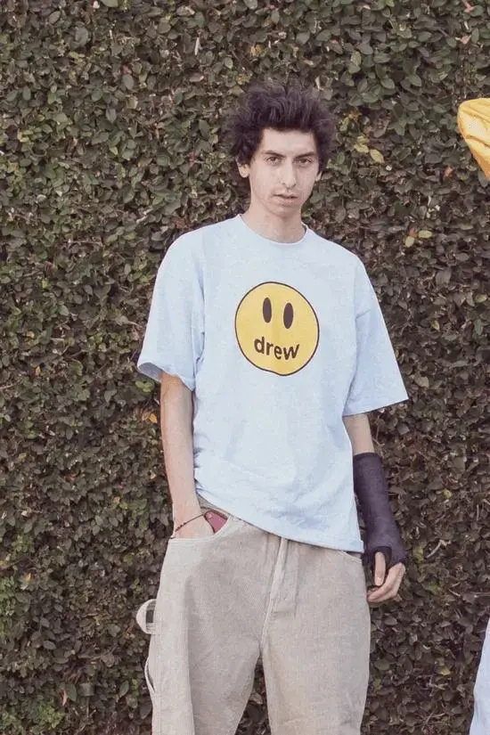 Alternative view of Áo Drew House Mascot Tee Slate Blue