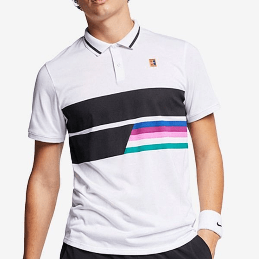 Áo Nike Court Advantage Classic Men’s Tennis Polo AJ7847-100 - Ảnh 6