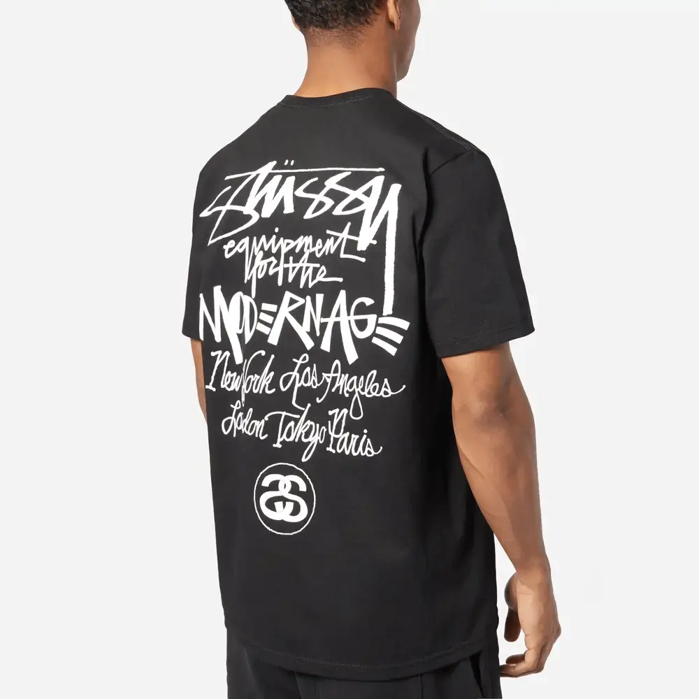 Áo Stussy SS22 Stussy Modern Age Tee 'Black' 1904793-BLAC - Ảnh 3