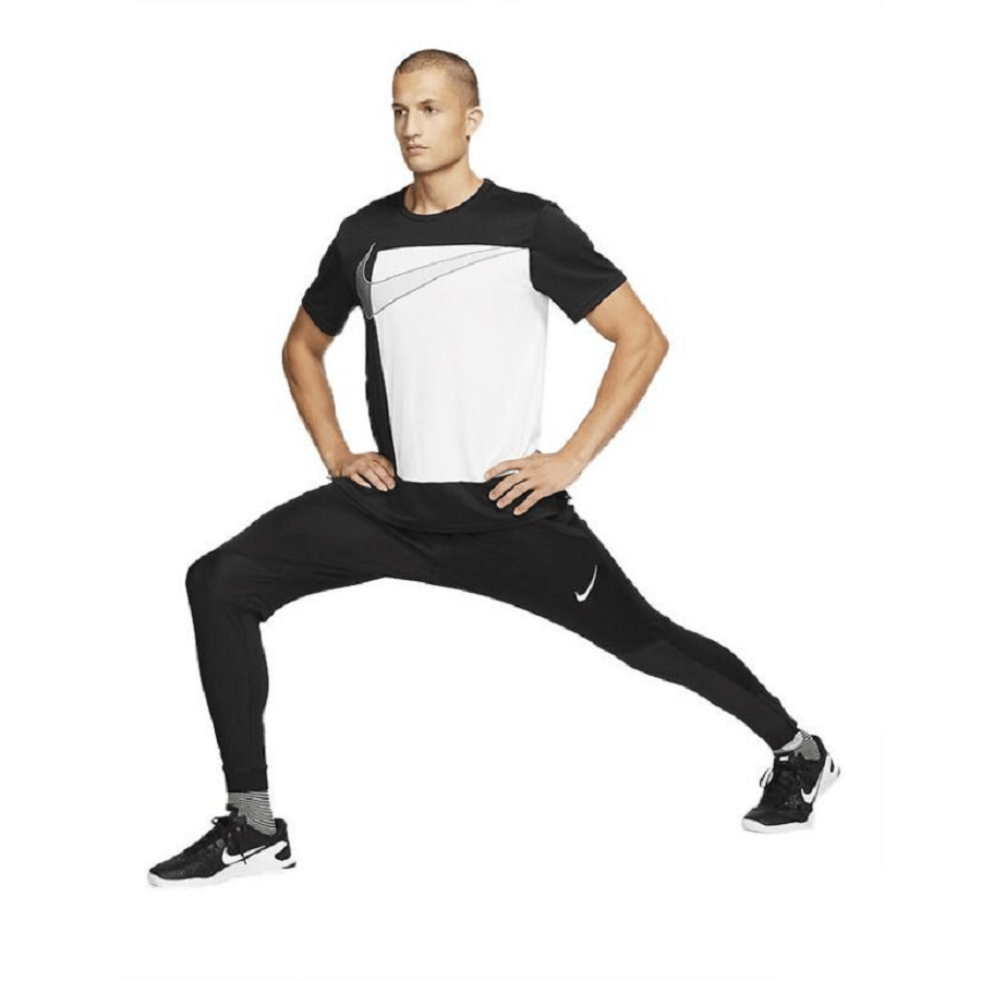 Áo Nike Training Sleeve Graphic Set CJ4618-010 CJ6690-010 - Ảnh 4