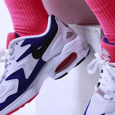 Alternative view of Giày Nike Air Max 2 Light 'White Ultramarine' AO1741-104