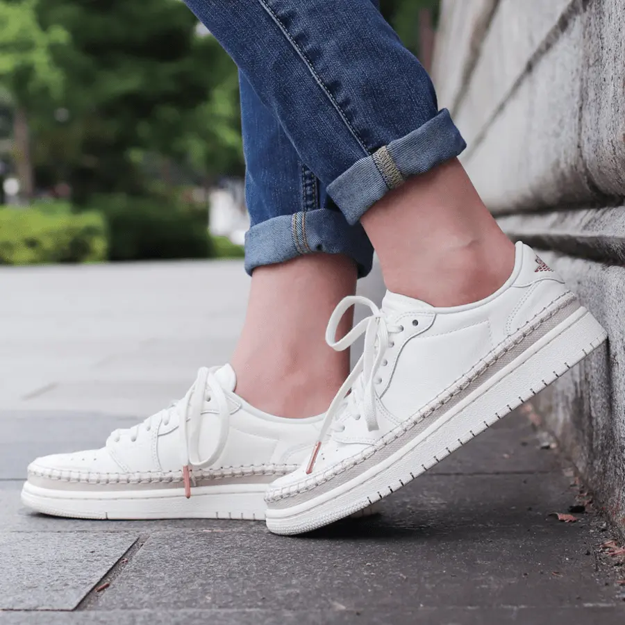 Giày Nike Wmns Air Jordan 1 Retro Low NS 'Sail' AO1935-109 - Ảnh 3