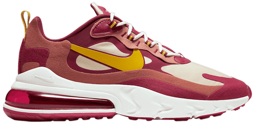 Giày Nike Air Max 270 React 'Noble Red Team Gold' AO4971-601
