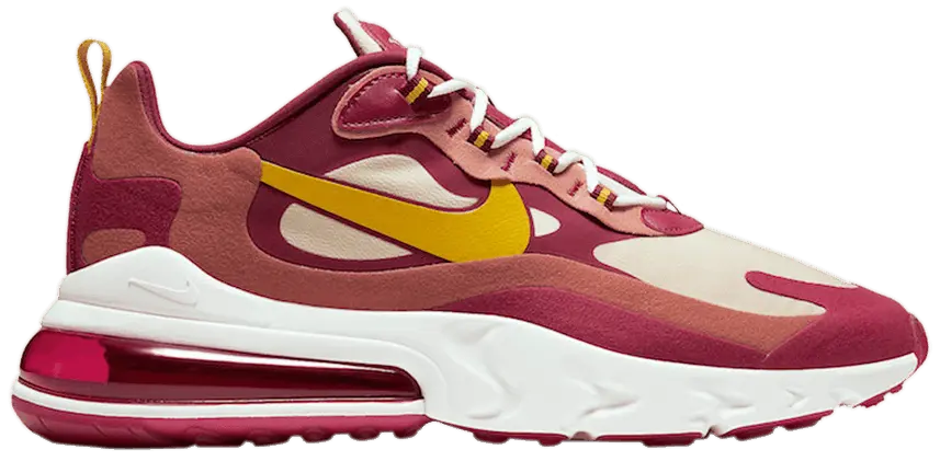 Giày Nike Air Max 270 React 'Noble Red Team Gold' AO4971-601