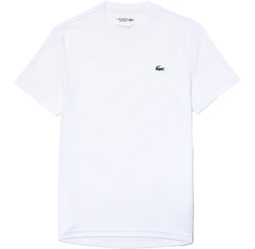 Áo Lacoste Sports Breathable Pique T-Shirt 'White' TH3401-53G-001