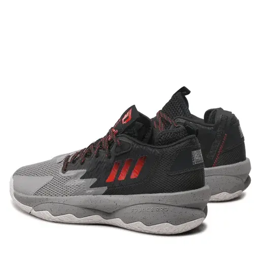Giày Adidas Dame 'Black Grey Red' HR1558 - Ảnh 5