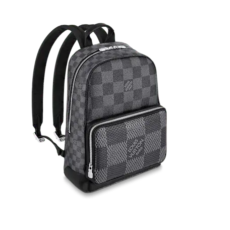 Balo Louis Vuitton Campus Backpack Damier Graphite N50009 - Ảnh 4
