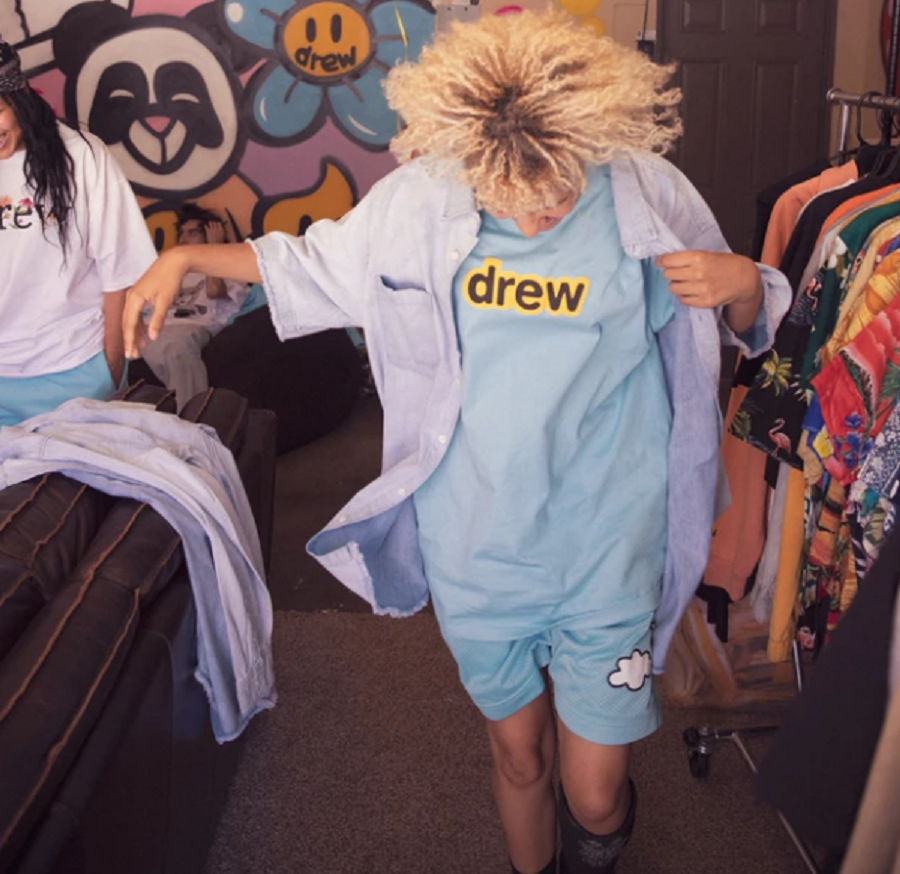 Áo Drew House Secret SS Tee Sea Blue - Ảnh 2