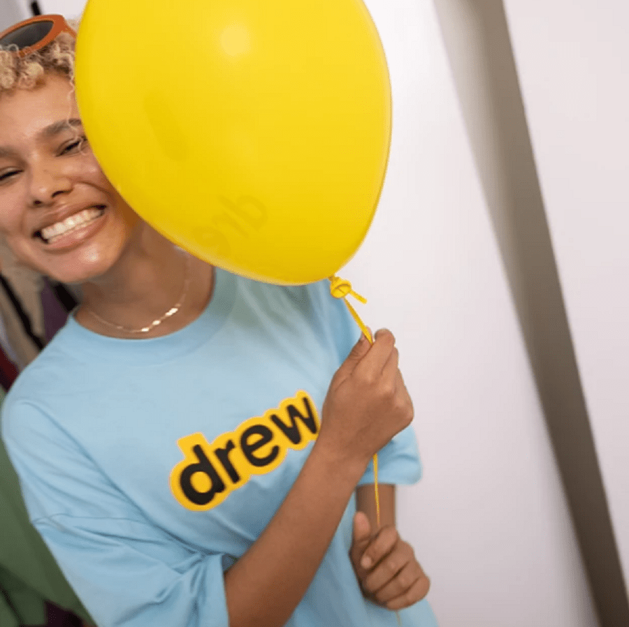 Áo Drew House Secret SS Tee Sea Blue - Ảnh 5