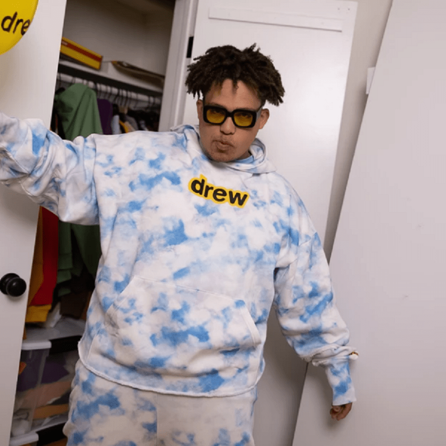 Áo Drew House Secret Deconstructed Hoodie Cloud - Ảnh 4