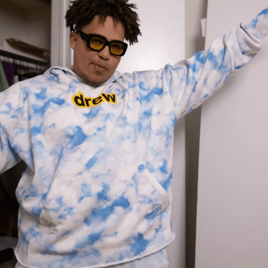 Áo Drew House Secret Deconstructed Hoodie Cloud - Ảnh 5