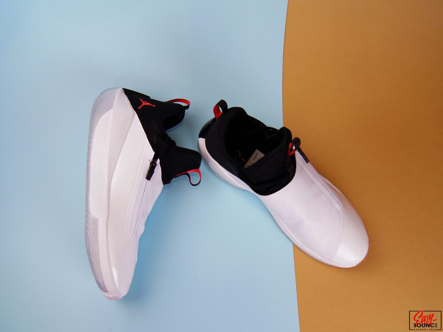 Giày Nike Jordan Jumpman Hustle 'White Black' AQ0397-100 - Ảnh 4