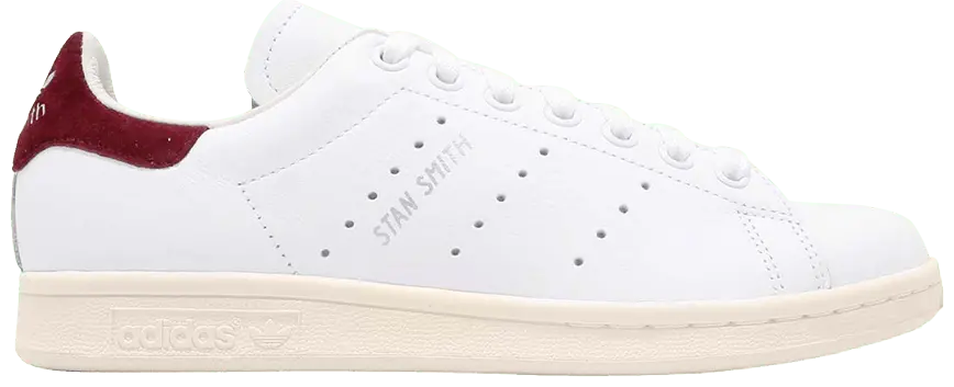 Giày Adidas Originals Stan Smith 'White Burgundy' AQ0887