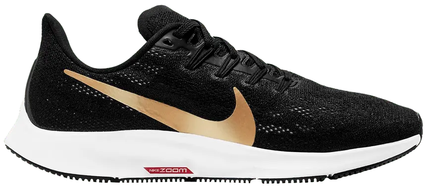 Giày Nike Wmns Air Zoom Pegasus 36 'Black Metallic Gold' AQ2210-008