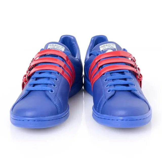 Alternative view of Giày Adidas Raf Simons Stan Smith 'Royal Blue' AQ2723