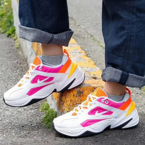 Giày Nike M2k Tekno 'Orange Pink' AQ3108-104 - Ảnh 4