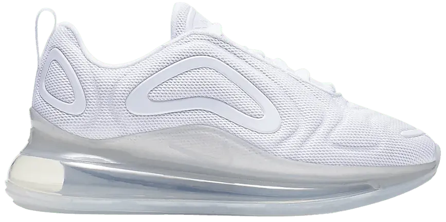 Giày Nike Air Max 720 GS 'Triple White' AQ3196-100