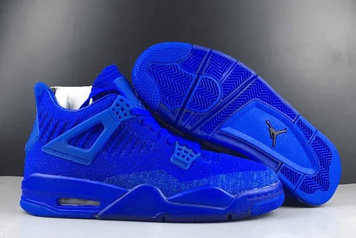Giày Nike Air Jordan 4 Flyknit 'Hyper Royal' AQ3559-400 - Ảnh 4