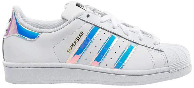 Giày Adidas Superstar J 'Iridescent' AQ6278