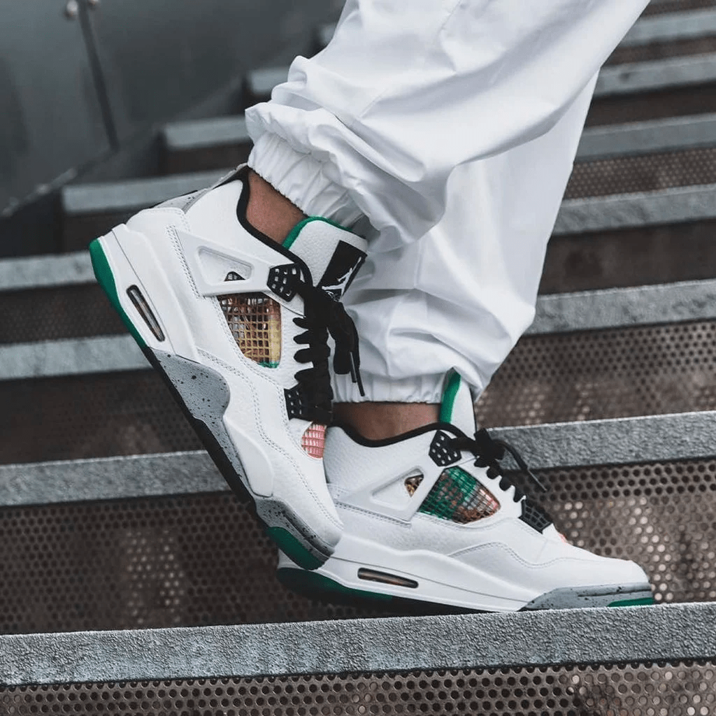 Giày Nike Air Jordan 4 Retro 'Rasta' AQ9129-100 - Ảnh 5
