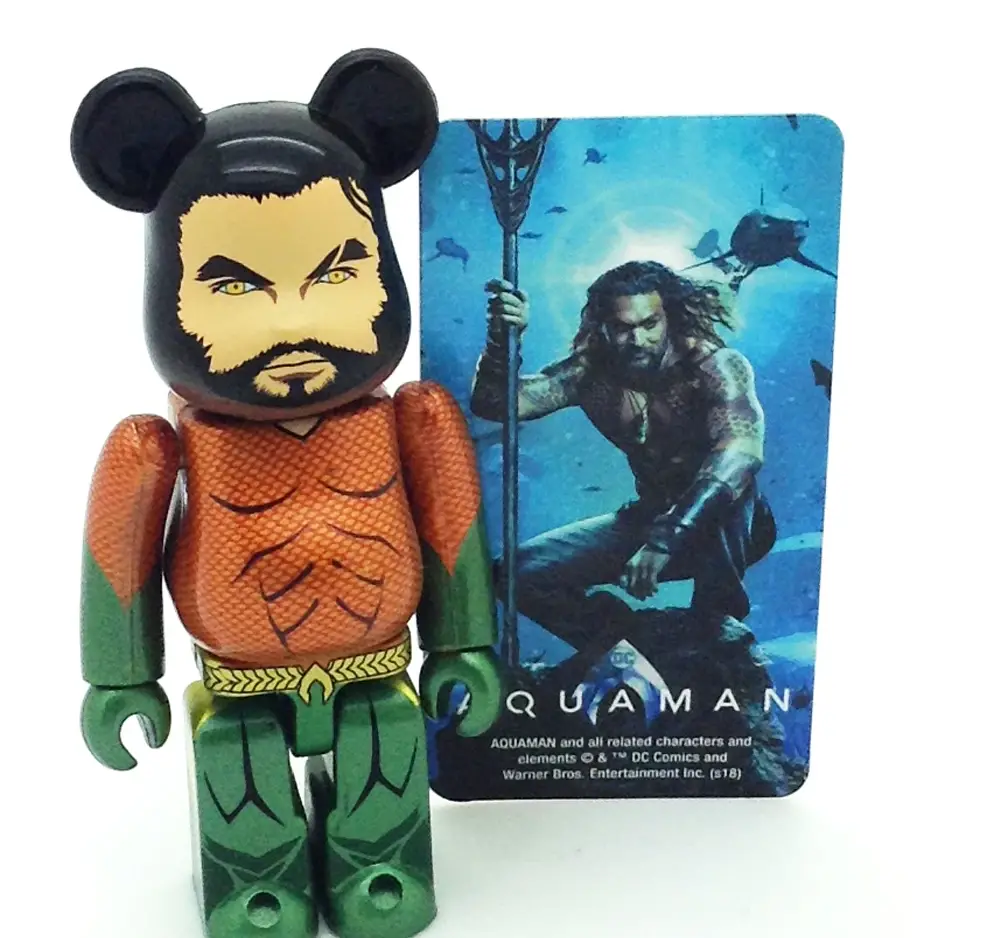 Alternative view of Mô hình Bearbrick Aquaman 400% Multi