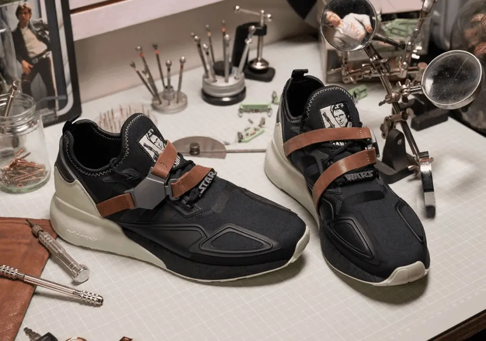 Giày Adidas Star Wars x ZX 2K Boost Han Solo FX9113 - Ảnh 7