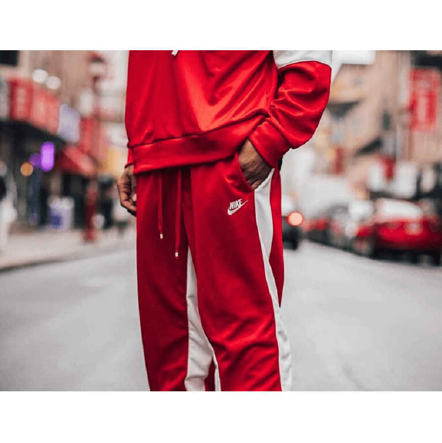 Quần Nike Air NSW track pants red AR1831-657 - Ảnh 4