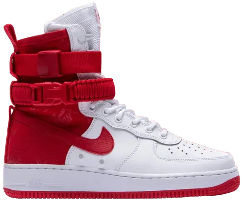 Giày Nike SF-AF1 High White 'University Red' AR1955-100
