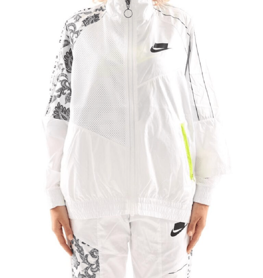 Quần áo Nike NSW Woven Track Jacket New Black White AR3025-100 AR2940-100