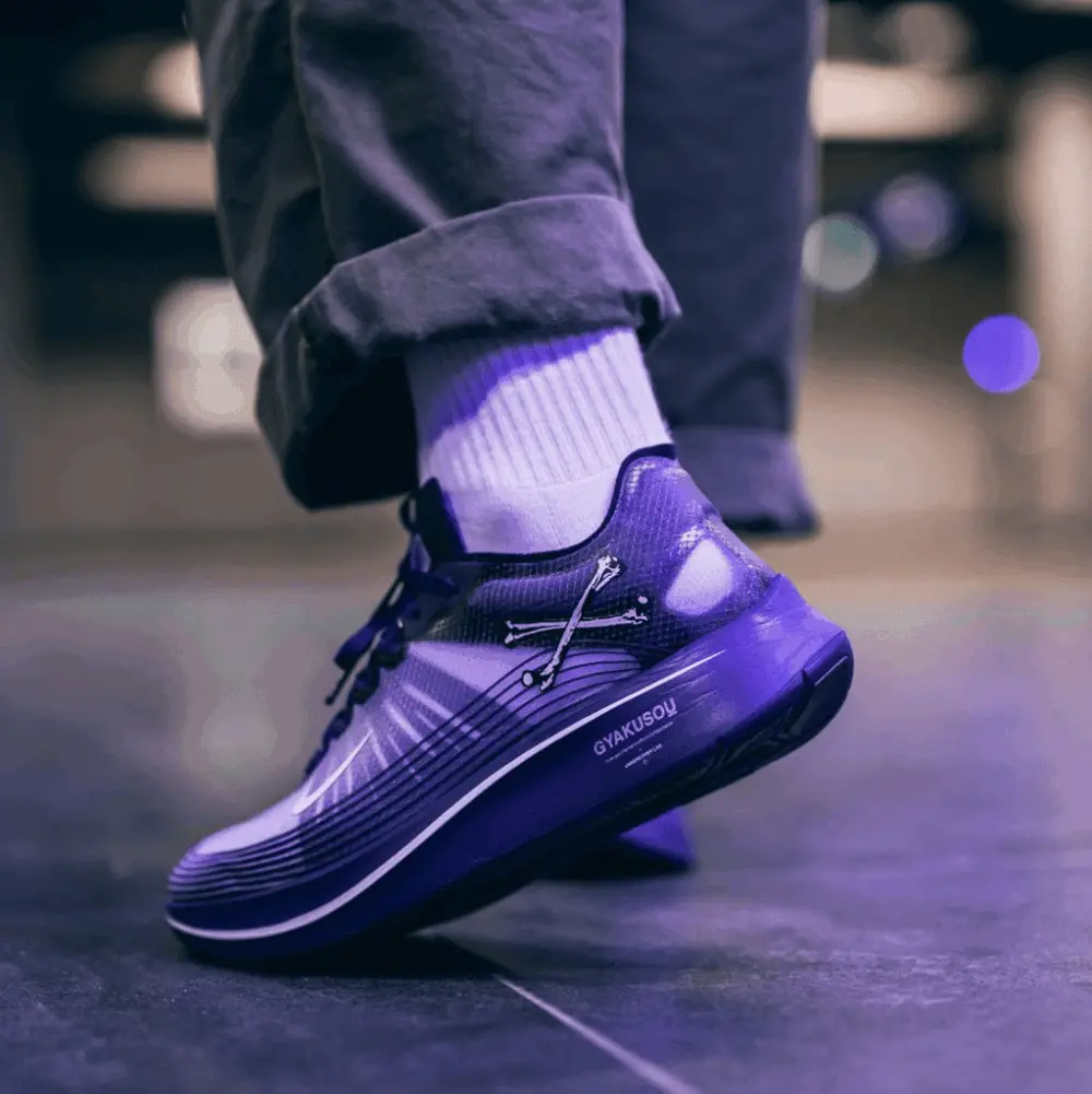 Giày Nike Gyakusou x Zoom Fly SP 'Ink' AR4349-500 - Ảnh 6