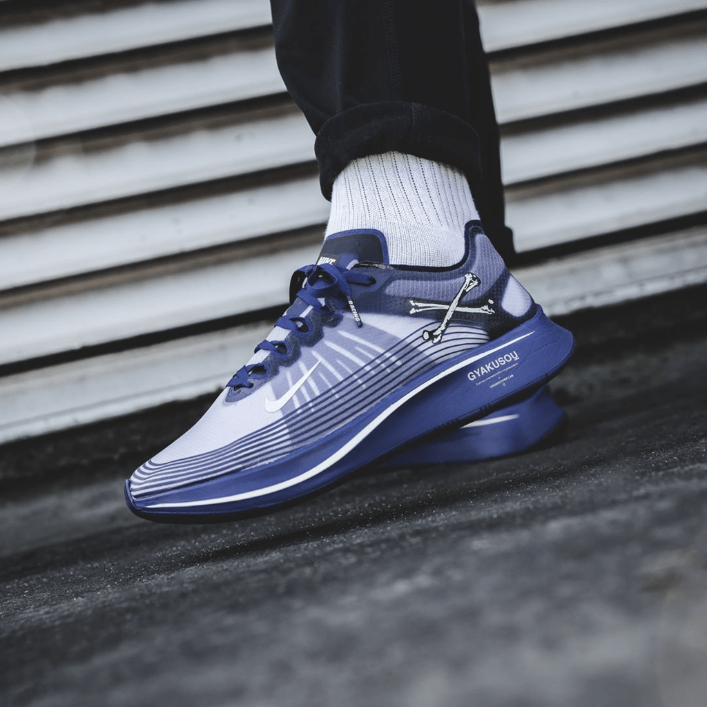 Giày Nike Gyakusou x Zoom Fly SP 'Ink' AR4349-500 - Ảnh 5