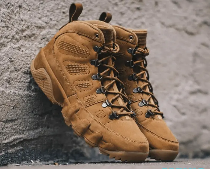 Alternative view of Giày Nike Air Jordan 9 Retro Boot NRG 'Wheat' AR4491-700