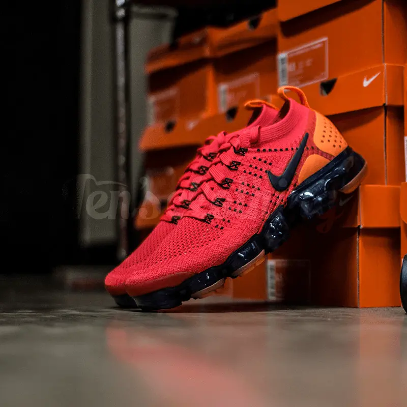Giày Nike Air VaporMax 2 Flyknit 'Red Orbit' AR5406-600 - Ảnh 4