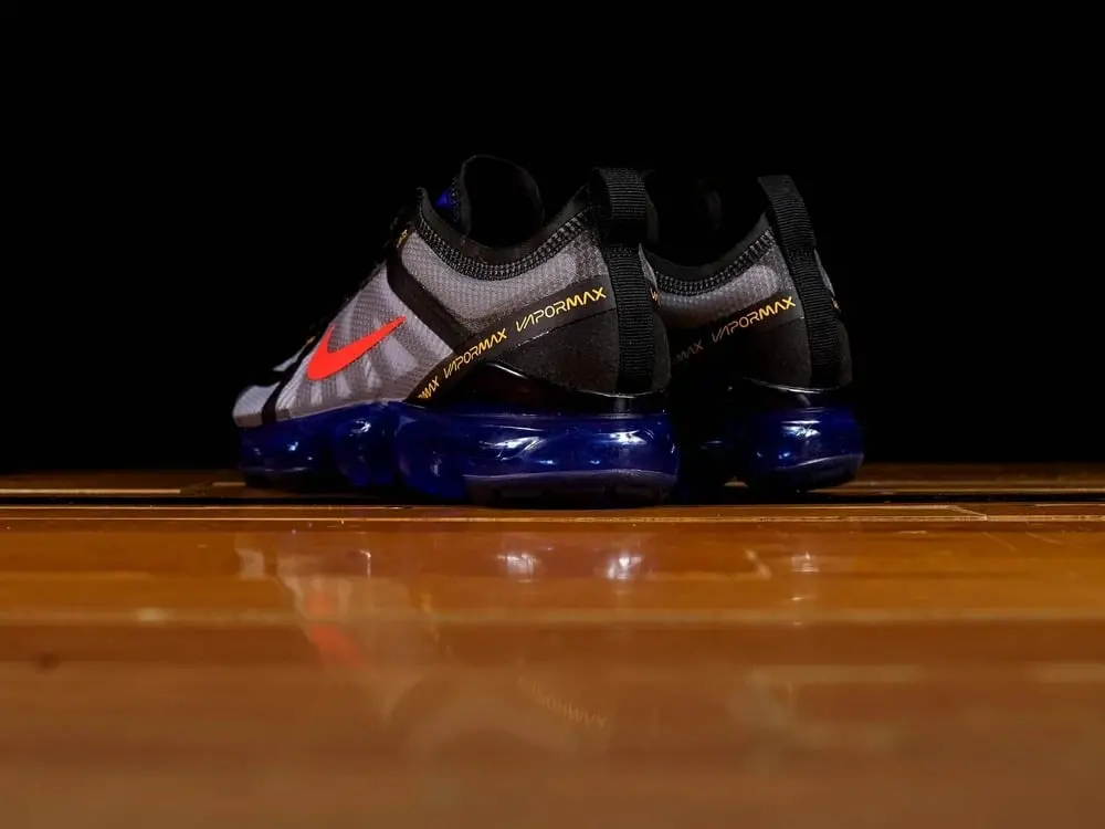 Giày Nike Air VaporMax 2019 'Black Hyper Blue' AR6631-008 - Ảnh 7