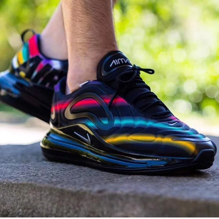 Giày Nike Wmns Air Max 720 'Black Multi' AR9293-023 - Ảnh 5