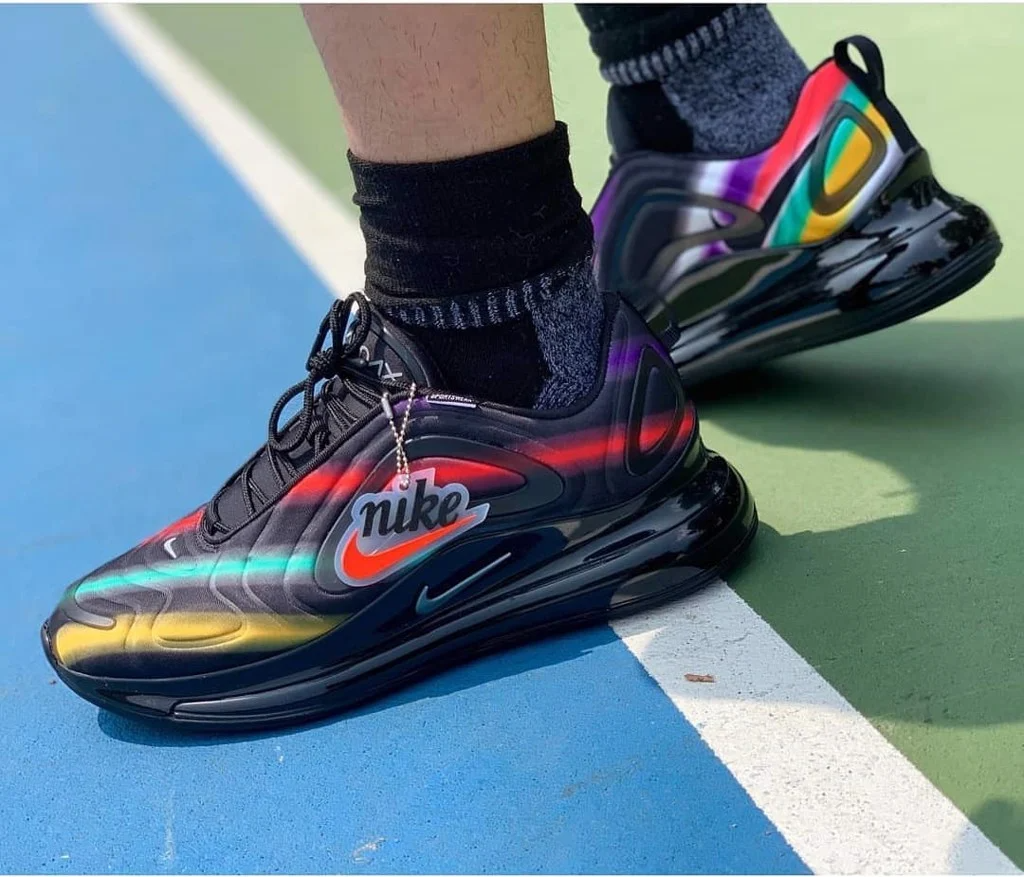 Giày Nike Wmns Air Max 720 'Black Multi' AR9293-023 - Ảnh 3