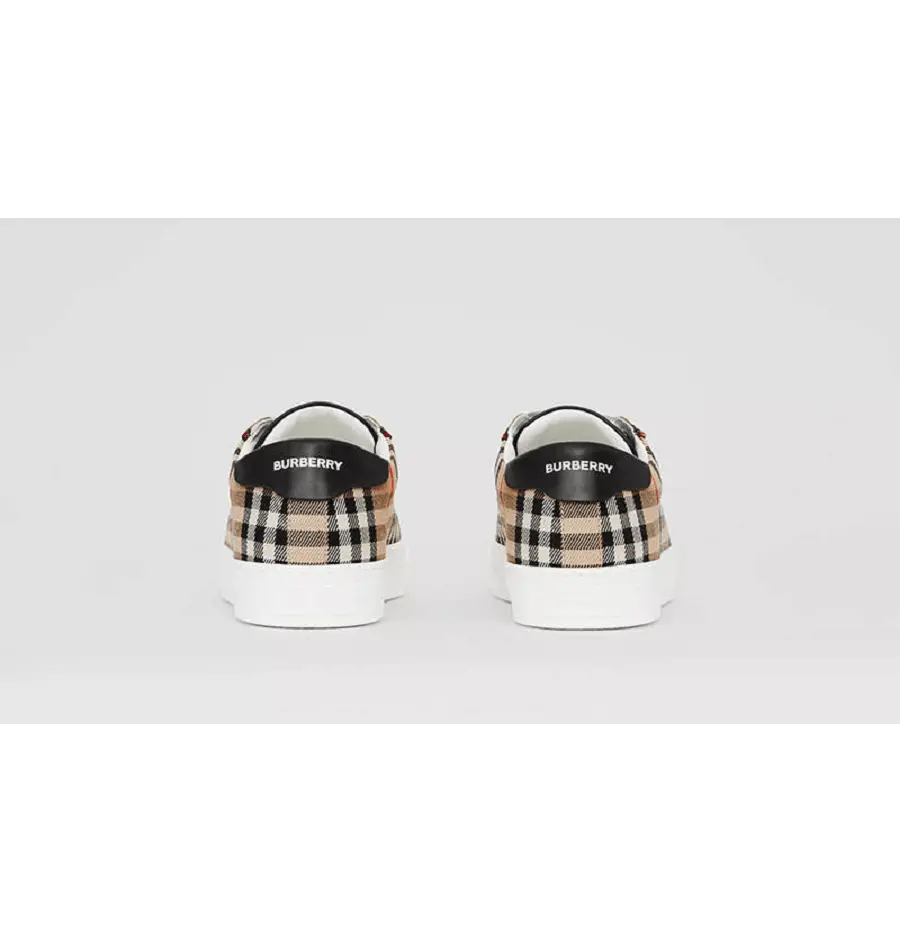 Giày Burberry Vintage Check And Leather 'Archive Beige' 80388661 - Ảnh 5