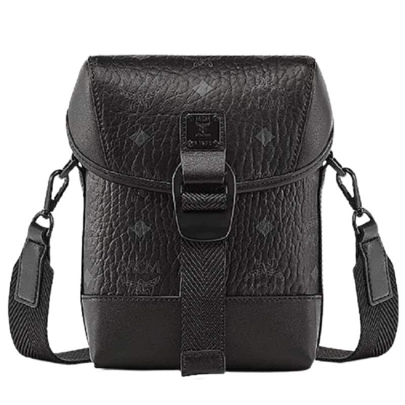 Túi MCM Aren N/S Crossbody in Visetos 'Black' MMRCATA01BK001