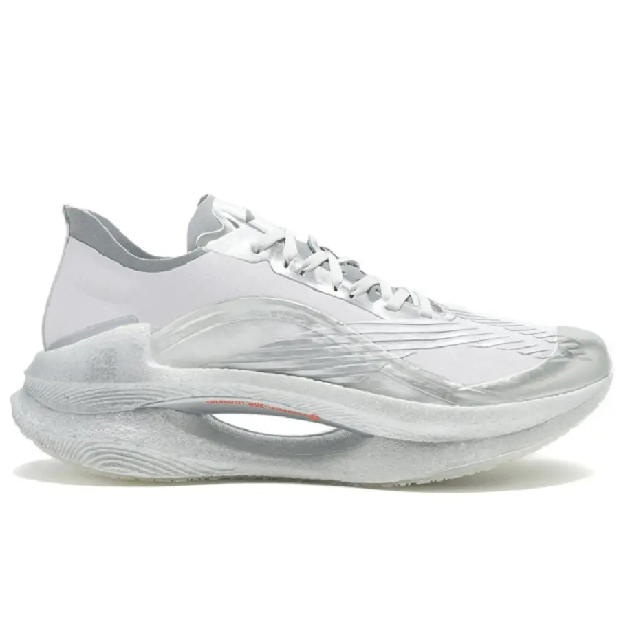 Giày Li Ning Boom Essential Men's Running Shoes Silver ARHQ245-5