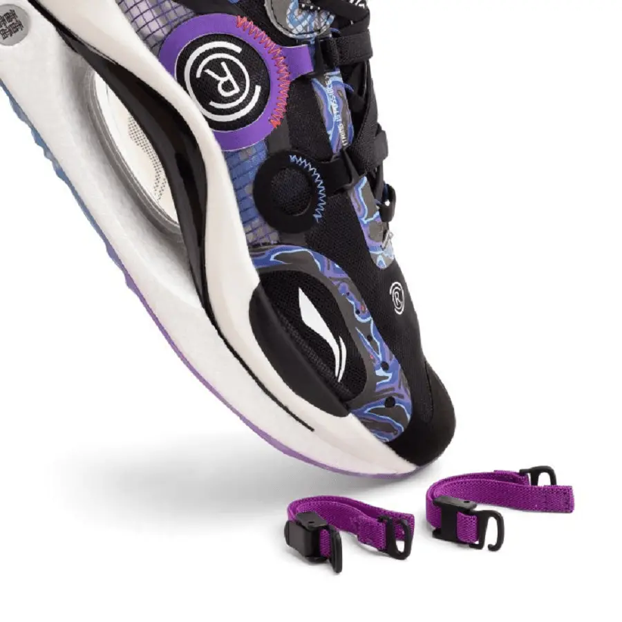Giày Li Ning Paris Fashion Week 'Black Purple' ARHR087-1 - Ảnh 3