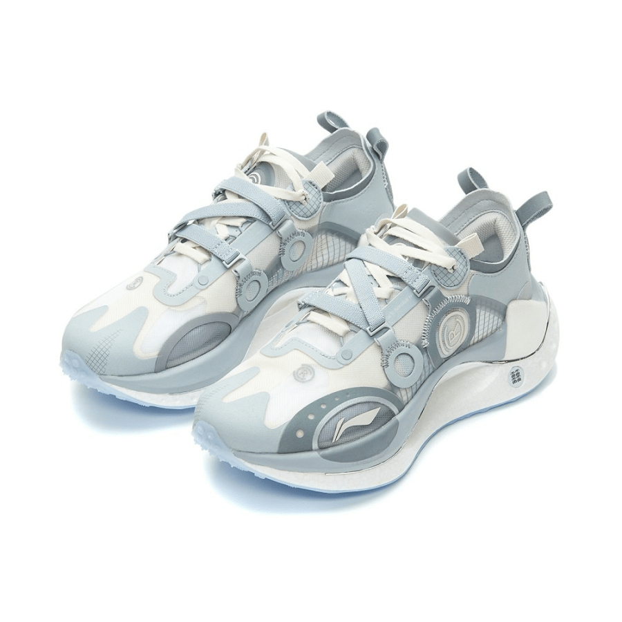 Giày Li Ning Paris Fashion Week 'Gray White' ARHR087-3 - Ảnh 6