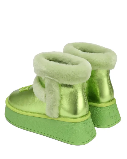 Giày Naked Wolfe Boost ARIEL METALLIC 'LIME' - Ảnh 3