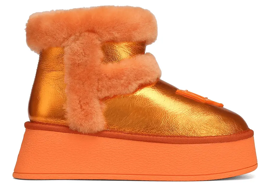 Giày Naked Wolfe Boost ARIEL METALLIC 'ORANGE'